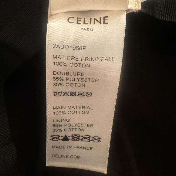 ‼️SOLD‼️Celine Bucket Hat w/ Sequins Preloved - Picture 4 of 4